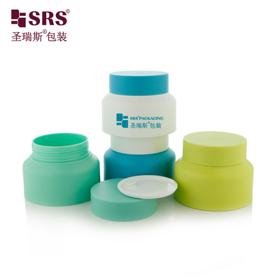 SRST-80g 100g PP PCR Sơn tái chế trang trí kem mỹ phẩm bình chứa bao bì