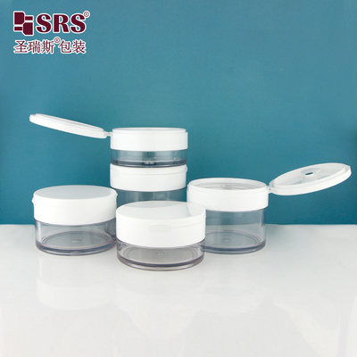 PETG003 Nhựa tròn dày tường tiêm rõ ràng tiện lợi Flip Cap bình nhựa cho Gel tóc làm từ PETG
