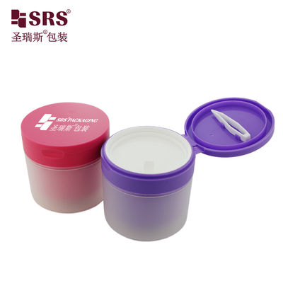 SRS1 120g 150g Double Wall PP PCR tái chế nhựa mặt sạch huyết thanh bình chứa cho kem mỹ phẩm