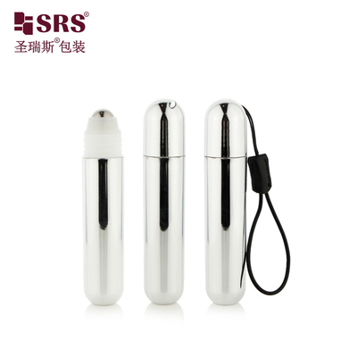 RPPG-25ML PP PCR tái chế tiêm tùy chỉnh màu mờ kết thúc vòng đáy cuộn bóng thép với nắp mái vòm cho gel lỏng