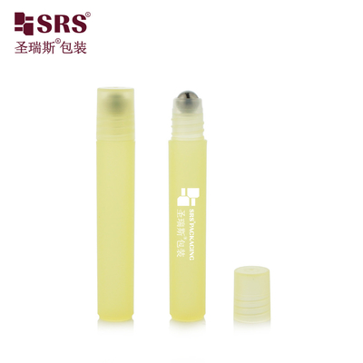 RPP 8ml Tiêm rỗng tùy chỉnh màu vàng màu mờ kết thúc huyết thanh mắt cuộn trên chai Không rò rỉ