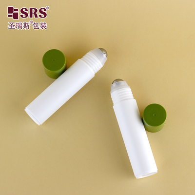 15mm dầu thiết yếu nhựa chai bóng cuộn với Gold Cap 304 thép không gỉ quả bóng cho sự áp dụng mượt mà và chính xác