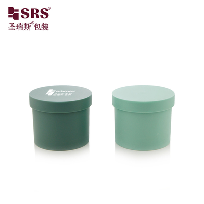 SRSG2 100g sang trọng chất lượng tốt tiêm băng đỏ xanh xanh màu xanh lá cây nhựa PP mặt nạ mặt Gel Jar