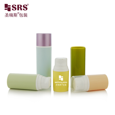 PA203A 15ML 30ML 50ML chai không khí PP tùy chỉnh cho huyết thanh dễ in Nhãn hiệu Bao bì mỹ phẩm