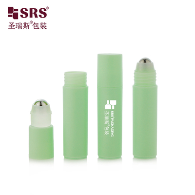 RPPF 20ml Vòng nhựa đóng băng hoàn thiện PP PCR tiêm màu tùy chỉnh cuộn trên chai với quả bóng thép cho kem dưỡng da
