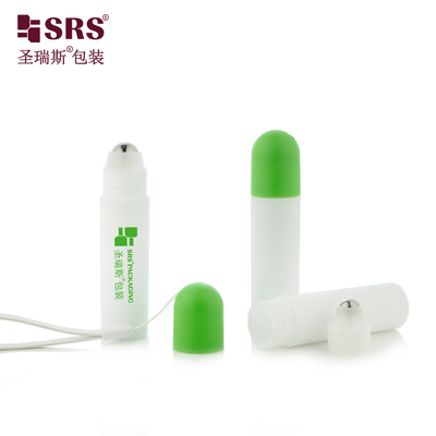 RPPF 20ml Nhựa màu trắng đóng băng Nhòm đóng gói Massage Steel Ball Gel giảm đau