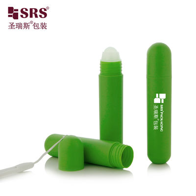 RPPG 25ml Dome Cap Inject Custom Matte Frosted Surface PP Plastic PCR Anti-Itch Liquid Roll-On Container Applicator