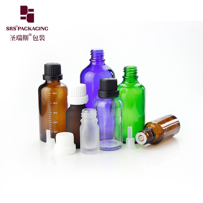 G002 chai thủy tinh bền được trang bị nắp chống giả mạo cho sử dụng tinh dầu chuyên nghiệp