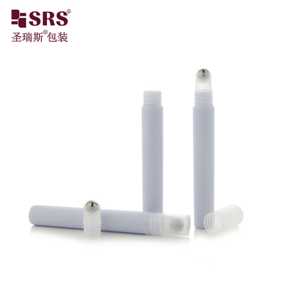 RPPH-10ML ((C) Long Holder Long Cap Thin Plastic PP PCR Roll-On Bottle Applicator cho Gel huyết thanh mắt lỏng chống ngứa