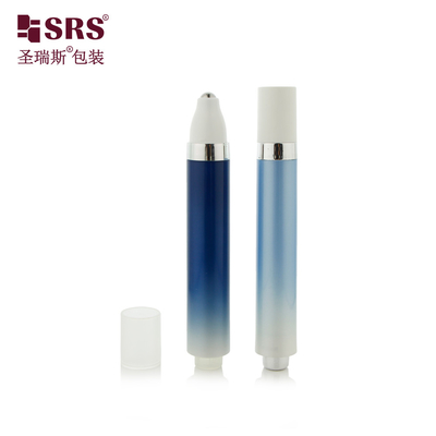 AY 10ML 15ML PP PCR Stainless Steel Ball Applicator Bao bì tái chế cho kem chống lão hóa mắt