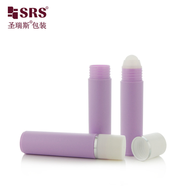 30ml hình trụ tròn PP PCR Nhựa cuộn trên chất khử mùi Gel huyết thanh chai đóng gói rỗng