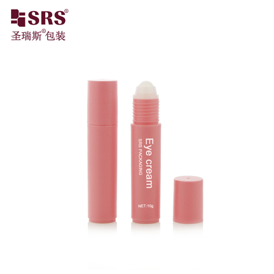 RPP-10ML Nhựa màu hồng matte PP PCR rỗng bọc bọc mỹ phẩm trên chai cho ứng dụng chất lỏng chống ngứa
