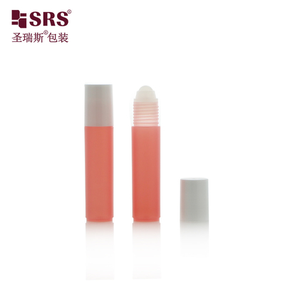 RPP-10ML Màu bán minh bạch Điển hình đáp ứng tính bền vững: 10ML PP PCR Roll-On chai cho mắt Serum Gel Applicator mỹ phẩm rỗng
