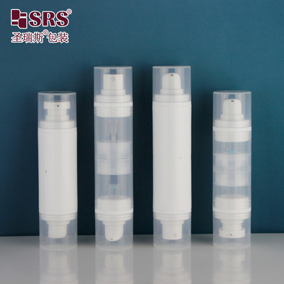PA215 Máy bơm kép hai đầu nhựa PP tùy chỉnh Toner nước lotion Bơm không khí chai đóng gói