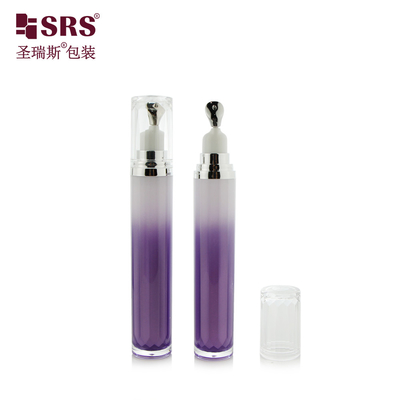 LR001-15ML bạc vàng kẽm đầu kim loại áp dụng sang trọng không rò rỉ chăm sóc da kem mắt kem kem kem Acrylic chai nhà sản xuất