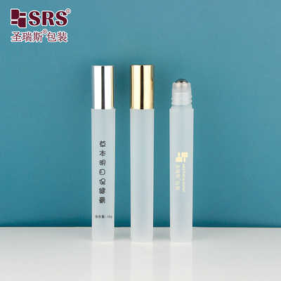 RPA-10ML ((C) Nhựa mờ mờ mờ PP PCR Eco Friendly Eye Serum Roll-On Bottle