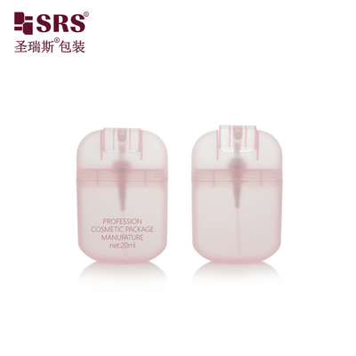 PWU006 20ML 30ML Tùy chỉnh màu sắc nhựa PP bán minh bạch hình dạng thẻ bình phun