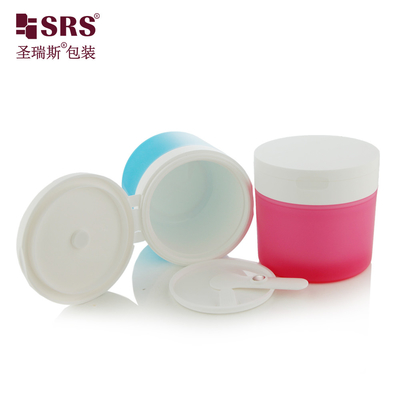 SRS1 120g 150g muỗng nam châm tường kép PP PCR tái chế mặt nạ mặt bằng nhựa bình chứa gel