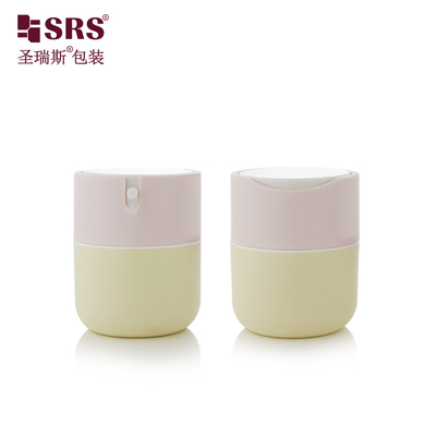 PA001 50ml Không Rò Rỉ Chất Lượng Cao Mặt Nạ Mặt Nạ Gel Dưỡng Thể Kem Dưỡng Tay Nhựa PP Hũ Đựng
