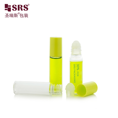 Chai lăn bi nhựa màu tùy chỉnh PET-10ML cho ứng dụng đóng gói chất lỏng chống ngứa