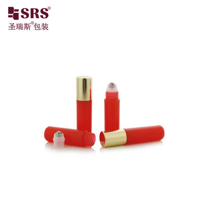 RPA-2ml Chai lăn mini bằng nhựa PP mờ dùng thử du lịch, không rò rỉ, có kiểm tra chân không