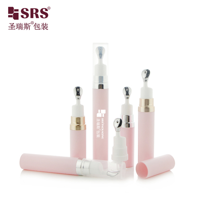 A0035 7.5ml 10ml 15ml Chai bơm không khí sang trọng với đầu bôi kim loại hợp kim kẽm kiểu nhấn