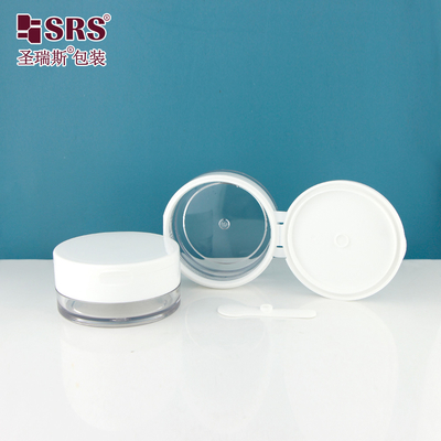 PETG003 100g 120g 150g 200g 250g Nhựa trong suốt PETG Body Cream Jar Container Với Flip Cap