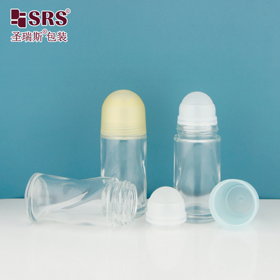 BLPG-B 50ml Hàng Mới Về Chai Lăn Khử Mùi Bằng Kính Thiết Kế Độc Đáo Rỗng Tùy Chỉnh