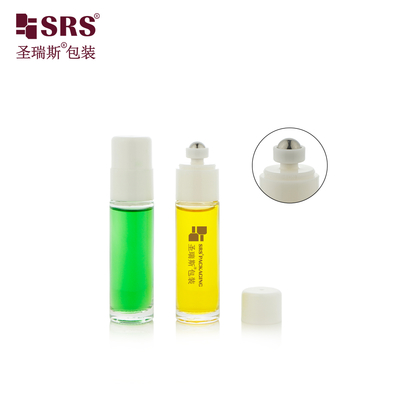 BLPB 15ml Trong Suốt Bán Buôn Tùy Chỉnh Khuôn Mẫu Chai Lăn Thủy Tinh Với Công Tắc Bi Lăn Thép Chai Cho Nước Hoa