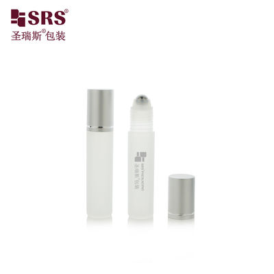 RPA-10ML Vòng rỗng PP tái chế tiêm màu cuộn bóng thép Massage chai tinh dầu tóc
