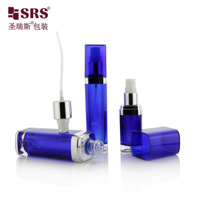 SRS Trung Quốc sản xuất mỹ phẩm Acrylic 15ml 30ml 60ml 120ml chai kem nhựa với nắp