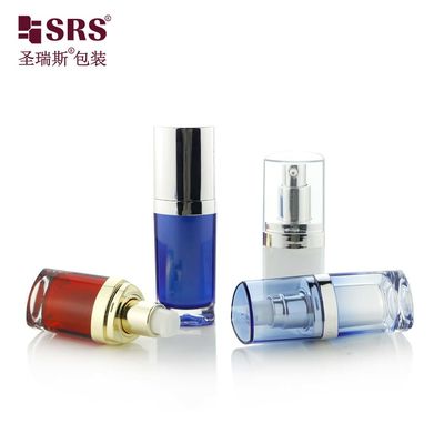 L080 Shengruisi Màu Tùy Chỉnh Hình Tam Giác 15ml 30ml 50ml Bao Bì Chăm Sóc Da Bằng Nhựa Acrylic