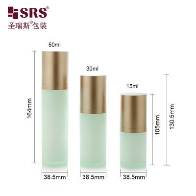 SRS-RS 15ml 30ml 50ml trống Luxury High End Acrylic Lotion Pump chai mỡ mỡ mỡ mỡ mỡ mỡ mỡ