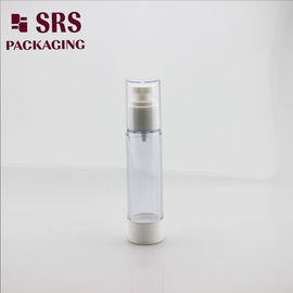 A027 chai nhựa trong suốt tinh dầu mỹ phẩm bơm huyết thanh chai không khí