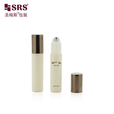 RPA-10ML Tiêm màu tùy chỉnh PP Glossy Matte Thành phẩm cuộn trên chai cho serum mắt