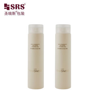45mm Diameter PE Cosmetic Squeeze Tube with Flip Top Cap, Empty Soft Tube for Facial Cleanser Cleansing Foam