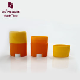 15ML 40ML 50ML 75ML PP nhựa hình bầu dục chứa gel khử mùi