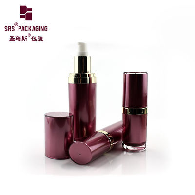 15ml 30ml kích thước khác nhau kem dưỡng da nhựa mỹ phẩm Acrylic màu chai