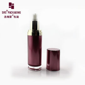 15ml 30ml kích thước khác nhau kem dưỡng da nhựa mỹ phẩm Acrylic màu chai