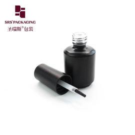 1/2 oz 15ml chai thủy tinh trống, sơn móng đen