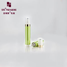 kem mắt không khí bằng nhựa bóng màu xanh lá cây kim loại hóa chất 10 ml cuộn trên chai
