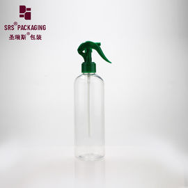 vận chuyển nhanh chóng bình phun rỗng bằng nhựa trong suốt với máy bơm màu xanh lá cây chai vật nuôi 250ml