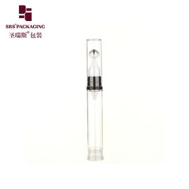 Nhựa trắng trong suốt bền mini size du lịch mắt kem cuộn 5ml chai không khí