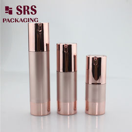 chai huyết thanh bằng nhựa màu vàng hồng không khí 30ml