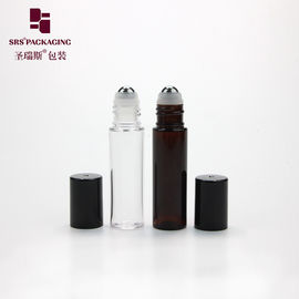 10ml nhựa PET sạch màu hổ phách để chăm sóc da