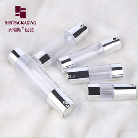 15ml 30ml 50ml 80ml 100ml nhựa mỹ phẩm chăm sóc da không khí chai kem trơn trống