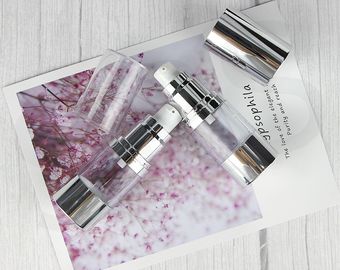 A0230 15ml 30ml 50ml dịch bột chăm sóc da huyết thanh bạc bình bơm không khí