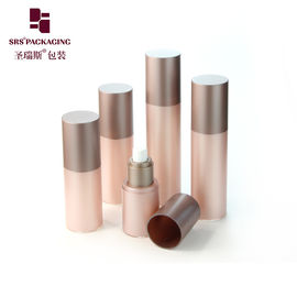 AS nhựa tùy chỉnh màu hồng hình tròn lotion không khí 50ml chai