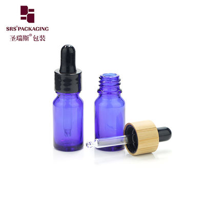 Bao bì chai 5ml trong suốt, thủy tinh trong suốt, nhựa để đóng nắp nhỏ giọt dầu thiết yếu