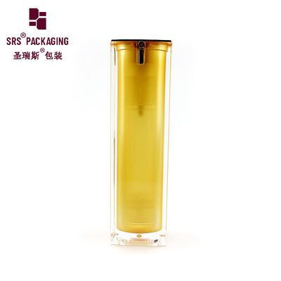 1oz acrylic màu sơn hình vuông lotion chăm sóc da bình bơm không khí